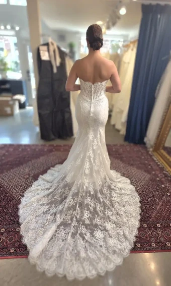 Samila Bridal Collection B417 #8 Off White thumbnail