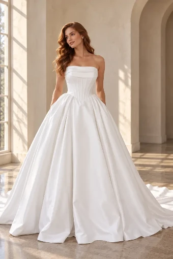Samila Bridal Collection S125 #4 Ivory thumbnail