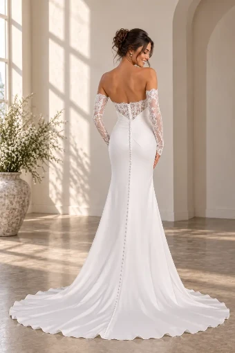 Samila Bridal Collection S128 #6 Ivory thumbnail