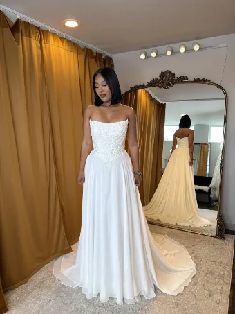 Samila Bridal Collection S131 #4 Ivory thumbnail