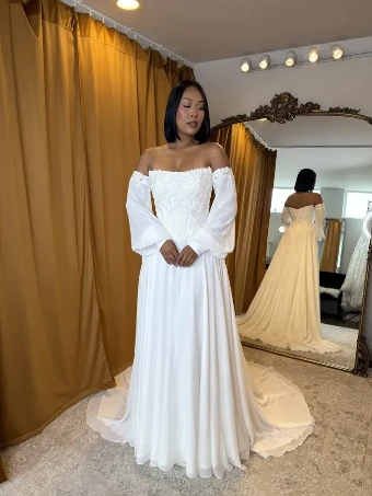 Samila Bridal Collection S131 #5 Ivory thumbnail