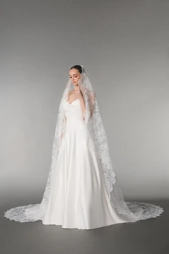 Samila Bridal Collection Edna Veil #1 default Ivory thumbnail