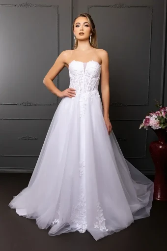 Samila Bridal Collection B424 #0 default White thumbnail