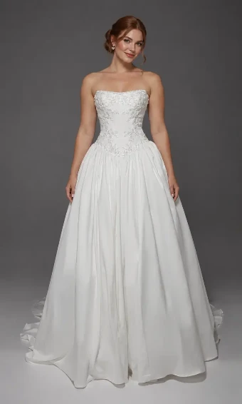 Samila Bridal Collection S140 #0 default Diamond White thumbnail