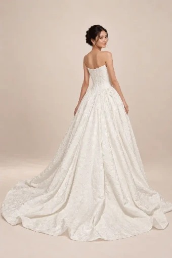 Samila Bridal Collection S142 #1 Diamond White thumbnail