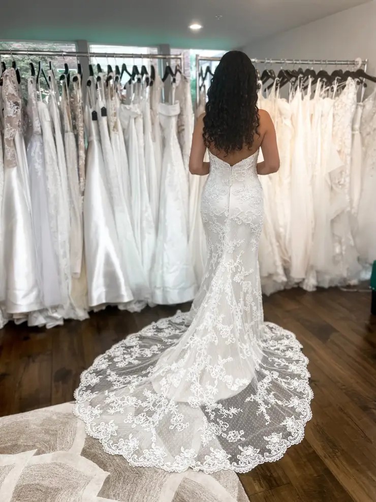 Champagne Wedding Dress Casablanca