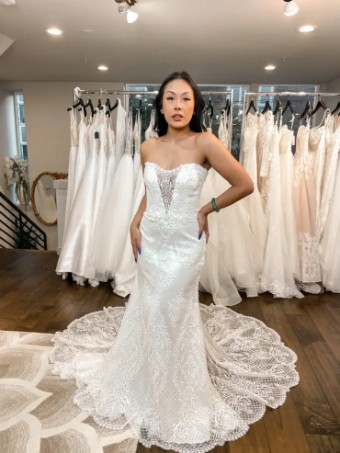 Casablanca Bridal C105 #0 default Ivory/Ivory/Silver thumbnail