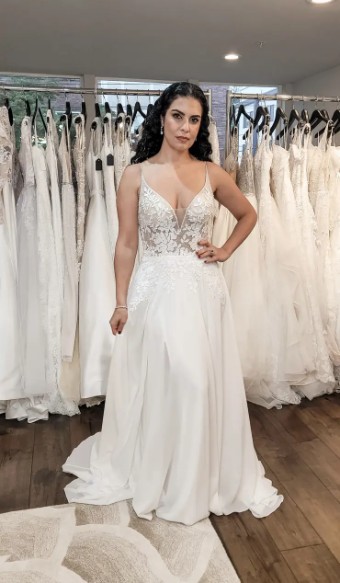 Casablanca Bridal 2457 #0 default Ivory/Nude/Silver thumbnail