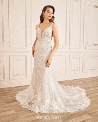 Sophia Tolli Y12018 #4 Ivory/Blush thumbnail