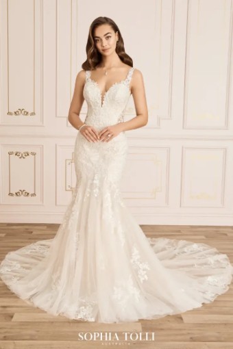 Sophia Tolli Y12025 #8 Ivory thumbnail