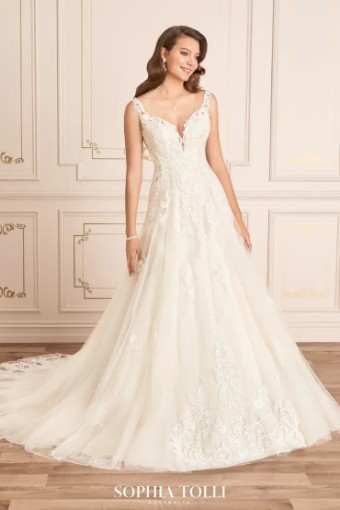 Sophia Tolli Y12035 #0 default Ivory/Light Champagne thumbnail