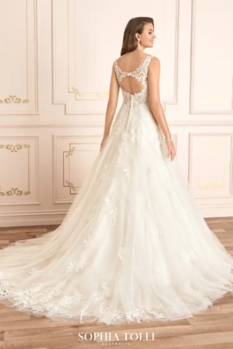 Sophia Tolli Y12035 #1 Ivory/Light Champagne thumbnail