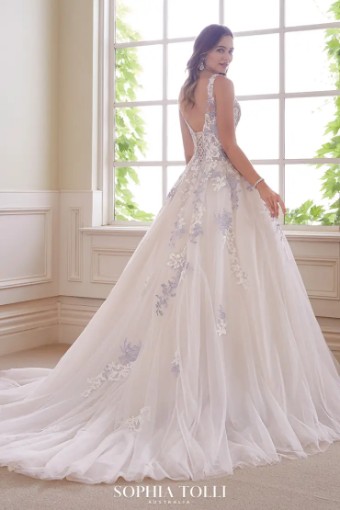 Sophia Tolli Y21834 #4 default Ivory/Mocha Ivory/Hydrangea thumbnail