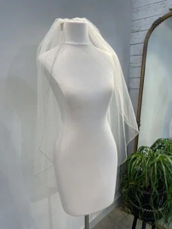 Private Label Julia Veil #2 White thumbnail