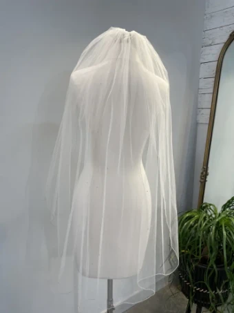 Private Label Julia Veil #1 White thumbnail