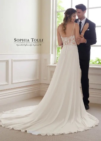 Sophia Tolli Y21823 #4 Ivory thumbnail