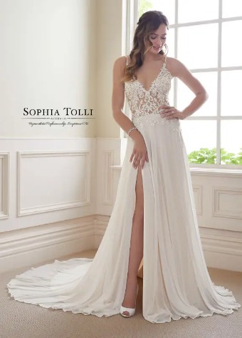 Sophia Tolli Y21823 #3 Ivory thumbnail