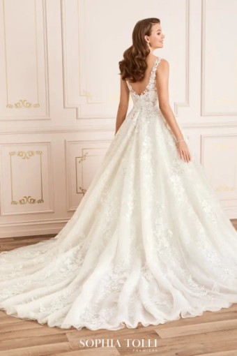 Sophia Tolli Premiere Y12038 #4 default Ivory Ivory/Light Champagne thumbnail