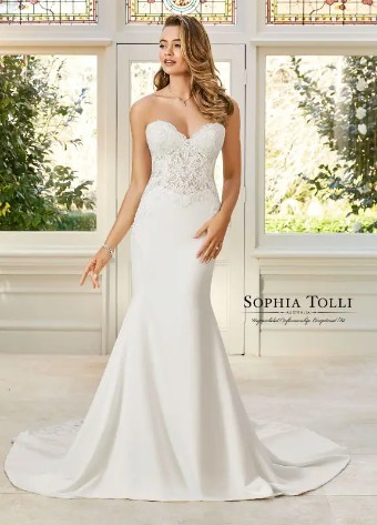 Sophia Tolli Y11943 #5 Ivory thumbnail