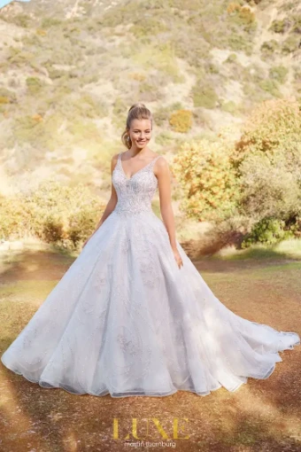 Martin Thornburg Luxe #Catrina - Sparkly Embroidery #3 Ivory thumbnail