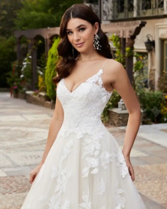 Casablanca Bridal 2409 #4 White thumbnail